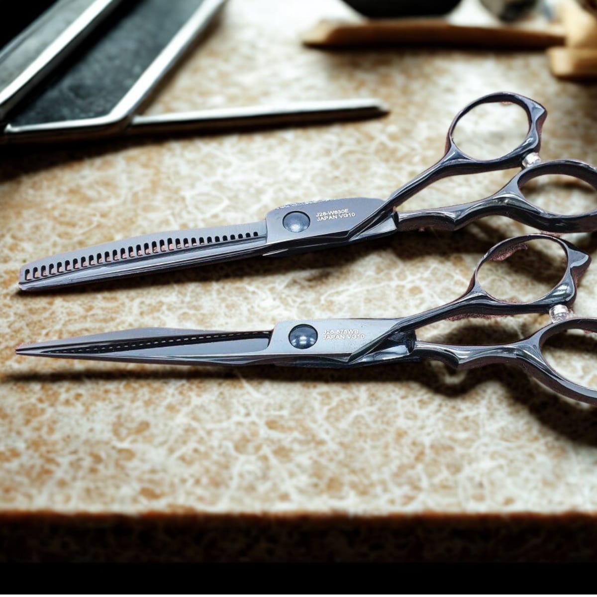 Customer photo review of Juntetsu Night Thinning Scissors