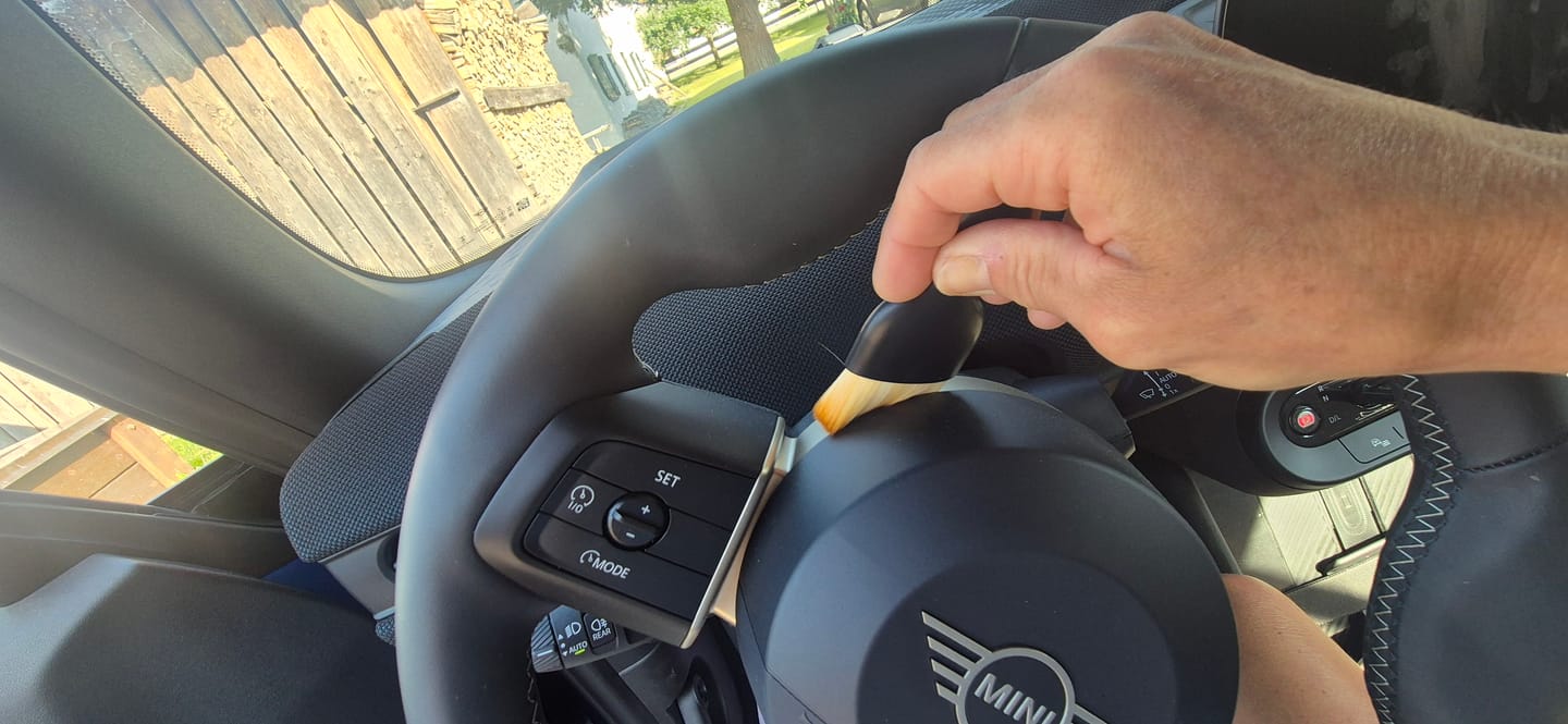Customer photo review of Personalisierte weiche Staubbürste