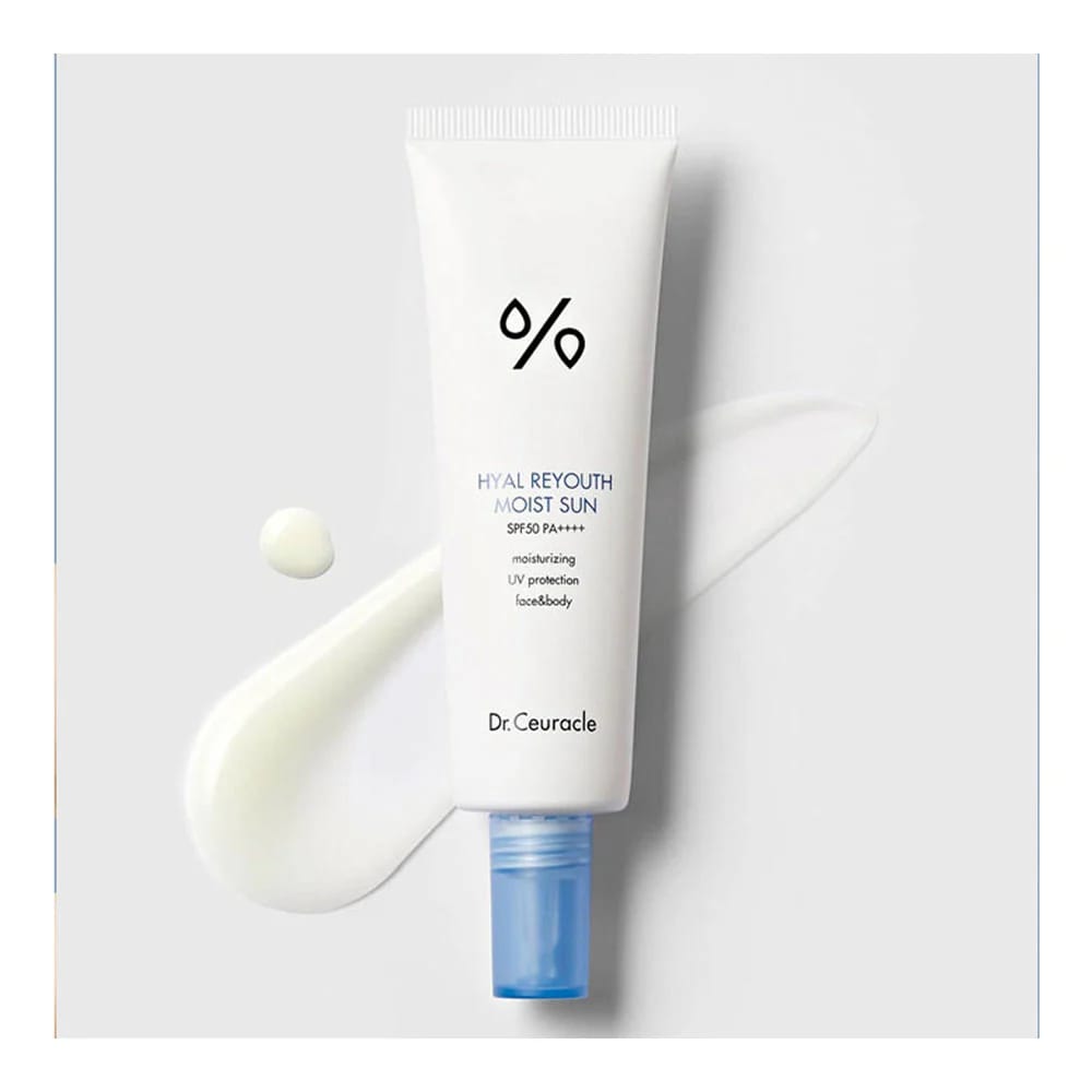 Customer photo review of Saules aizsargkrēms ar hialuronskābi Dr.Ceuracle Hyal Reyouth Moist Sun SPF 50+ PA++++