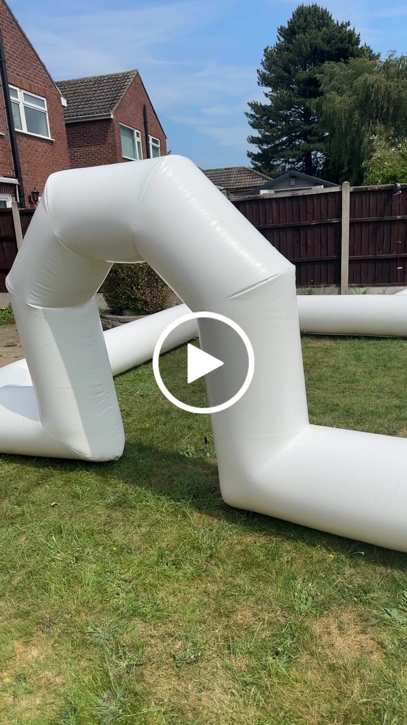 Customer video review of Kids Track with Arch Entrance