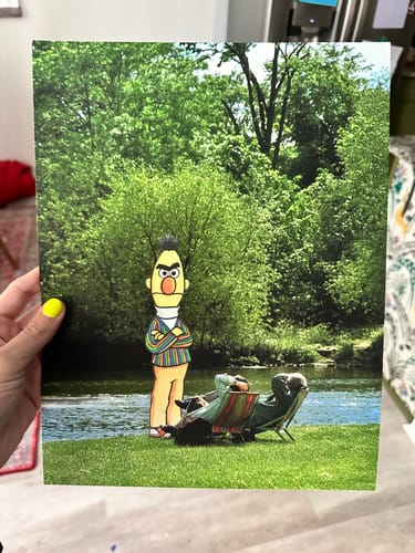 Customer photo review of 10x13 Giclee Fine Art Prints