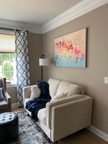 Customer review photo for COLORFUL PAINTING #CA129
