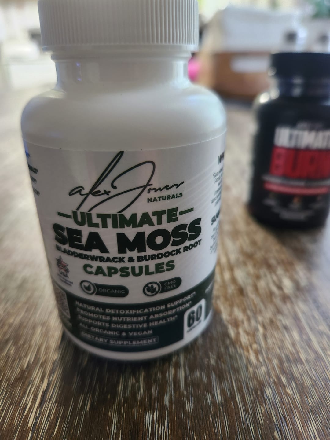 Customer photo review of Ultimate Seamoss Capsules With Bladderwrack & Burdock Root