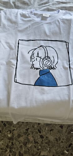 Customer photo review of Cool Anime Cos Short-sleeved T-shirt