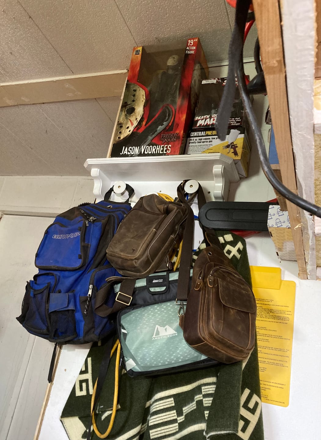 Customer photo review of Tabasco Buffalo Leather Sling Bag