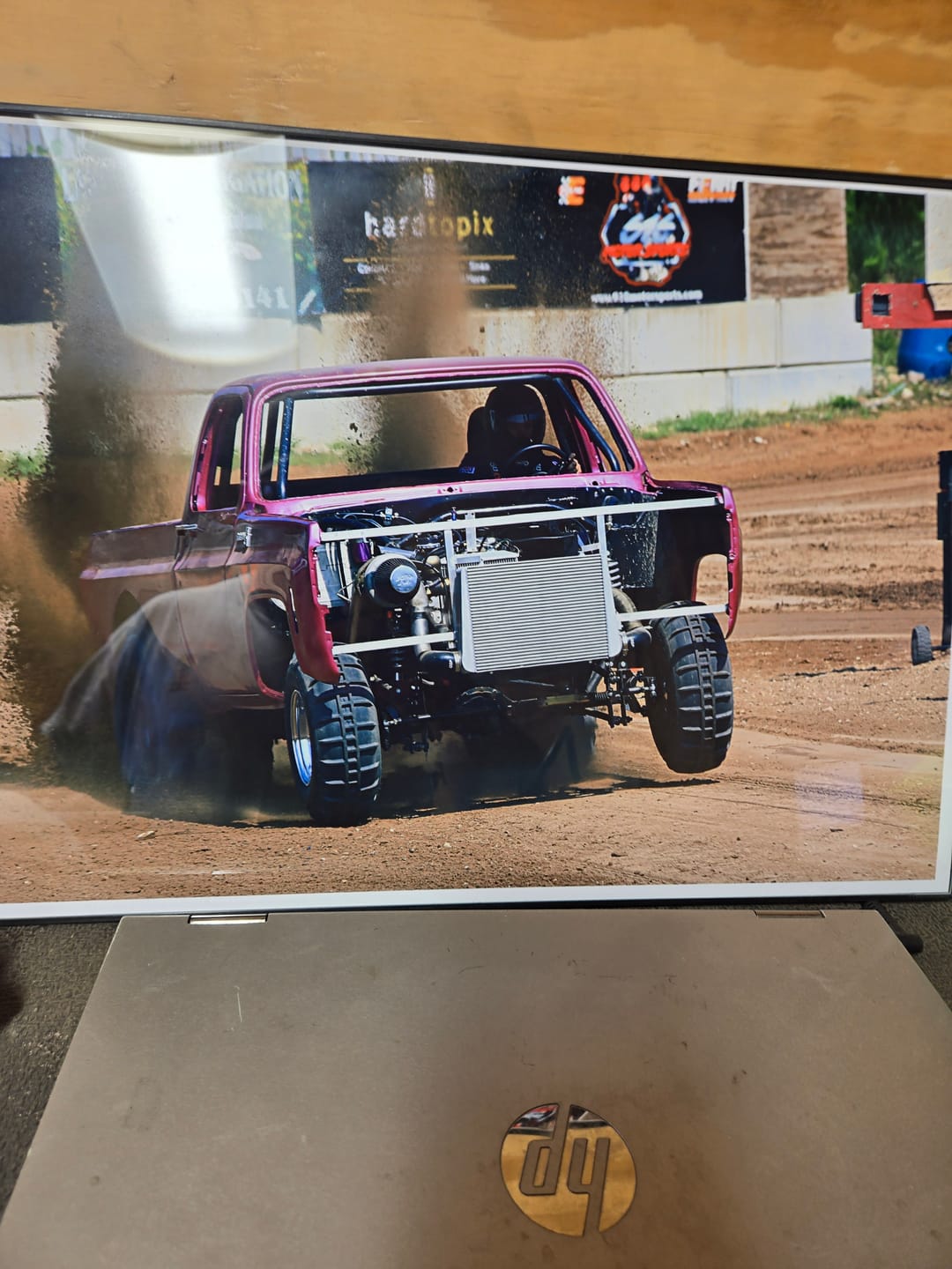 Customer photo review of Electric Shift Powerglide Operator Series Billet Shifter Rear Exit