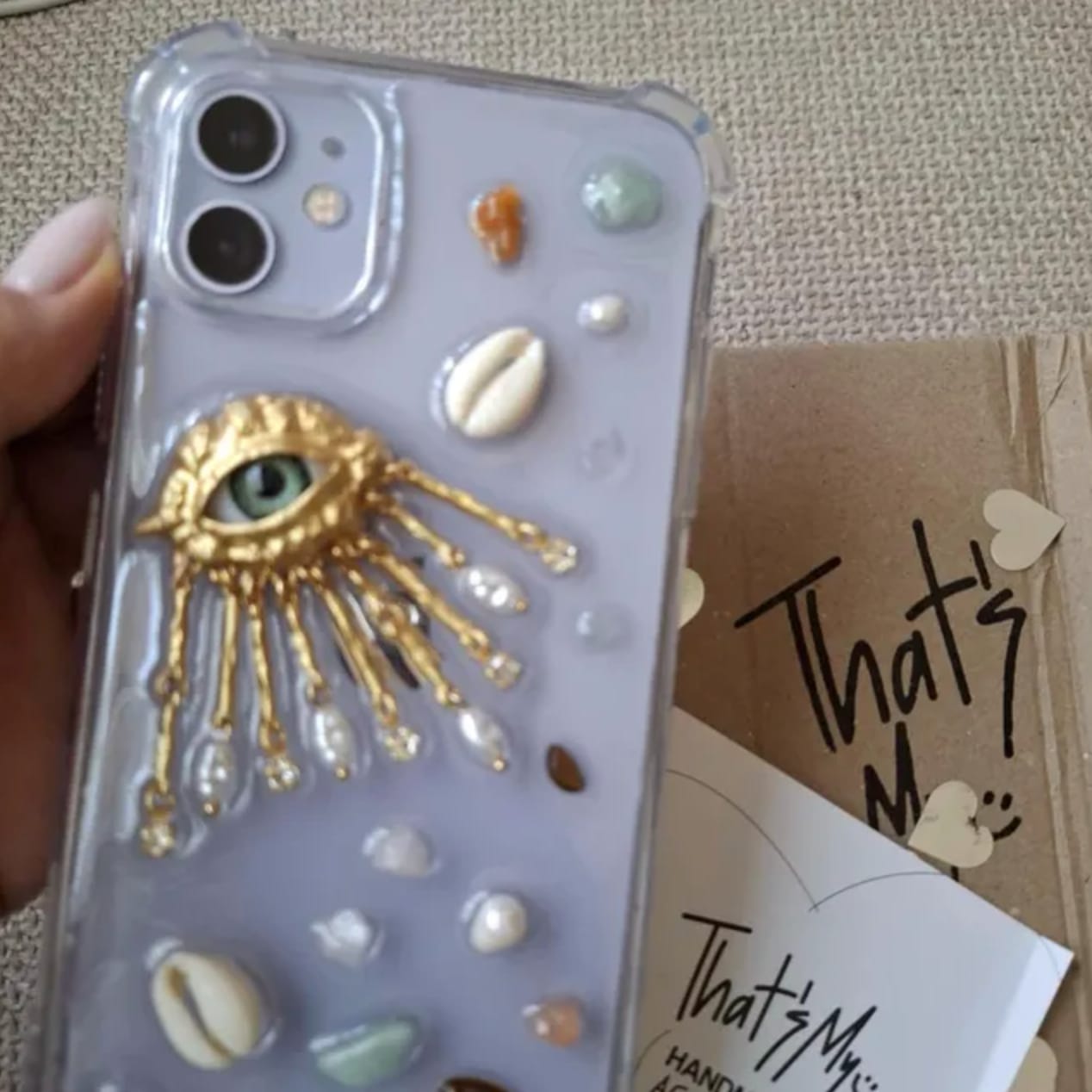Customer photo review of Dream Series. Golden eye
