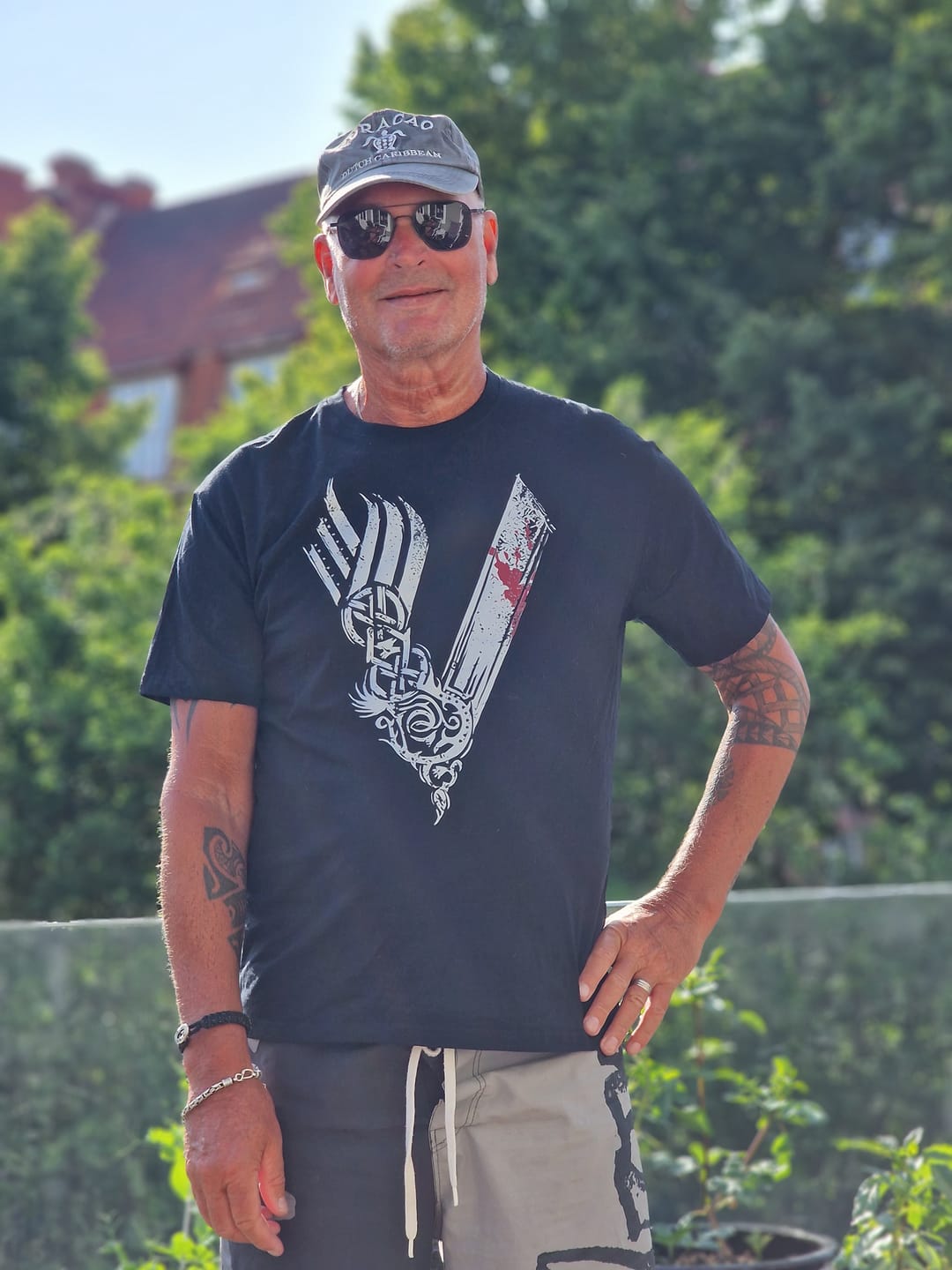 Customer photo review of Vikings Warrior T-Shirt