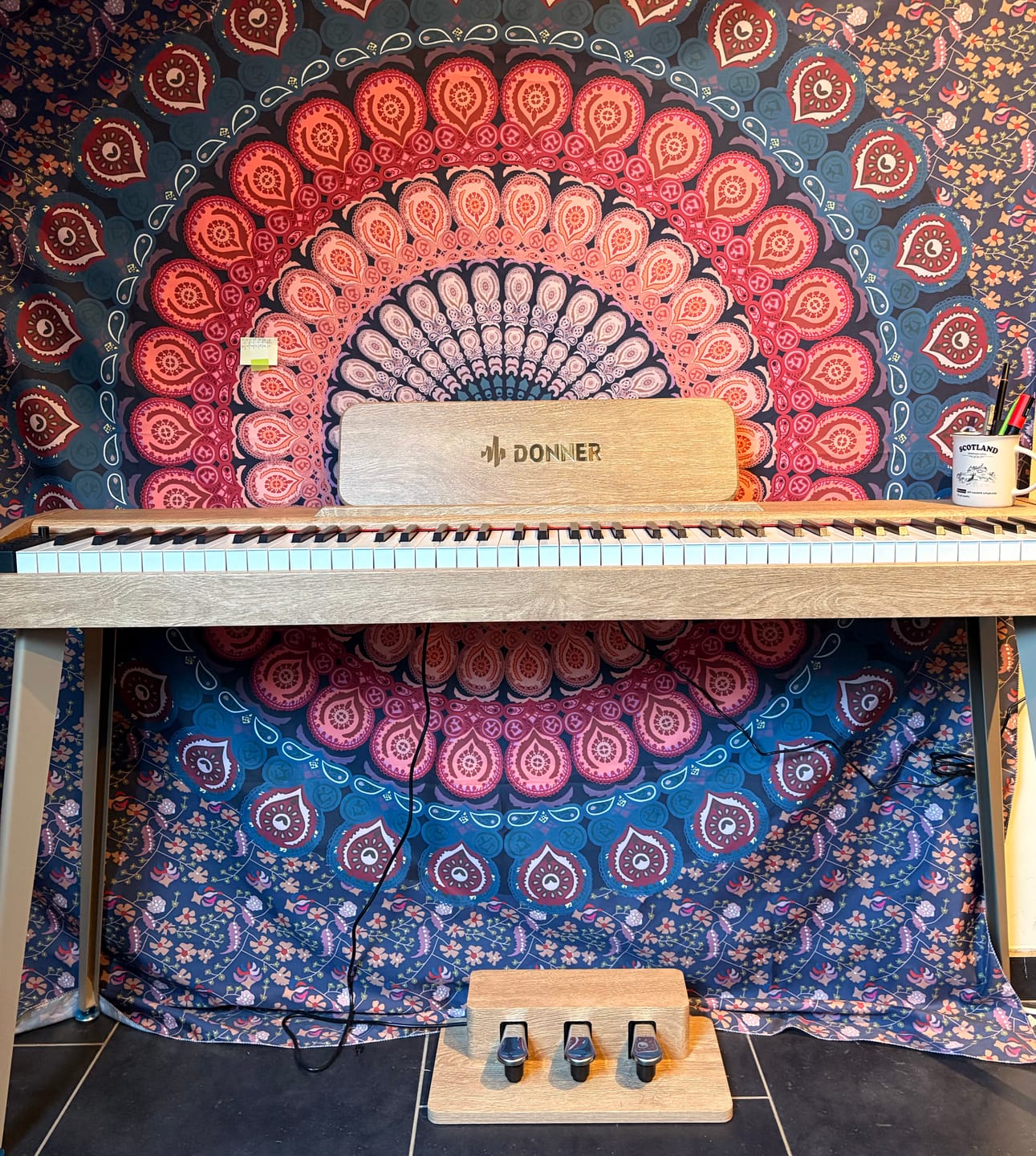 Customer photo review of Donner DDP-60 Piano numérique