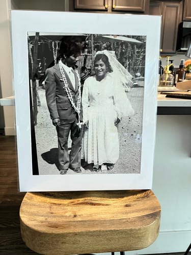 Customer photo review of 13x16 Matting Package Print