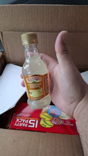 Customer photo review of Chi-Chi's Pineapple Margarita Wine Cocktail (187ML)