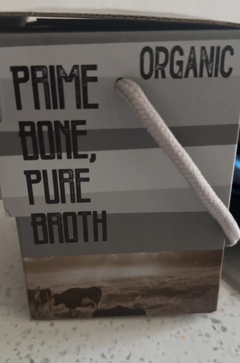 Customer photo review of Organic Bone broth 500ML