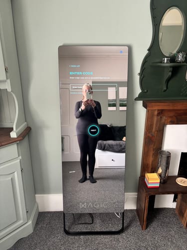 Customer photo review of MAGIC AI: Fitness Smart Mirror