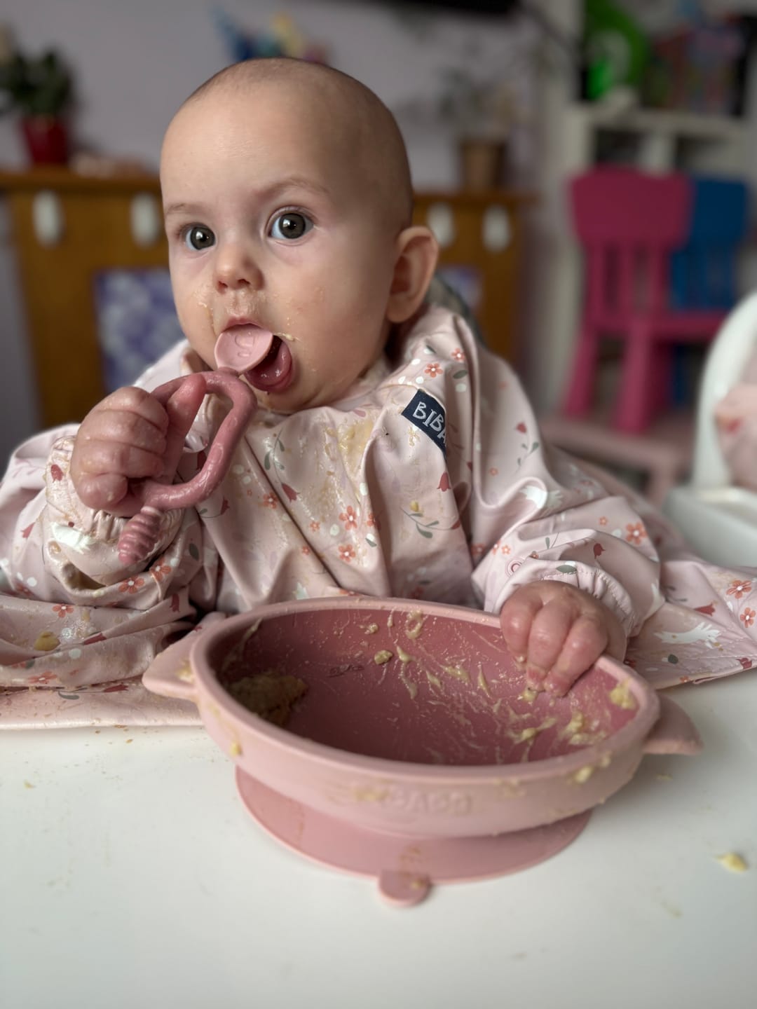 Customer photo review of Silicone Suction Bowl