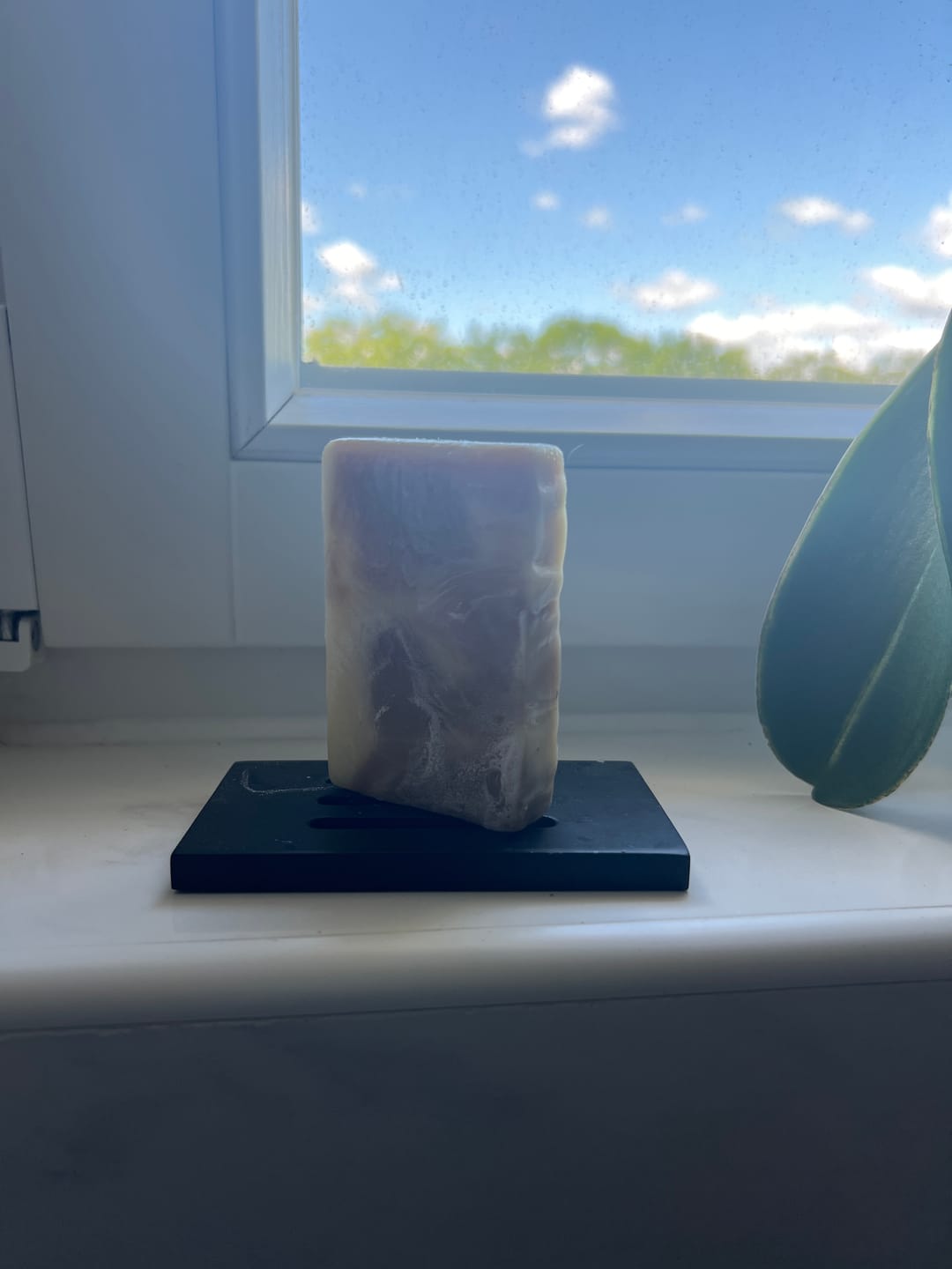 Customer photo review of 15% Lavendel mit Kamille & Kaffee Haarseife (Haarwachstum & Tiefenpflege)