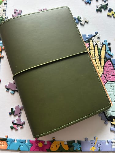 Customer photo review of Refillable Notebook Folio Gift