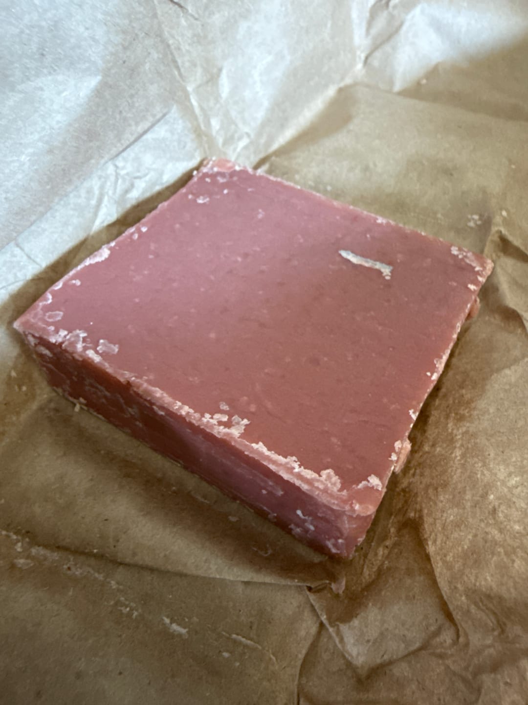 Customer photo review of Rose Clay Cleansing Bar