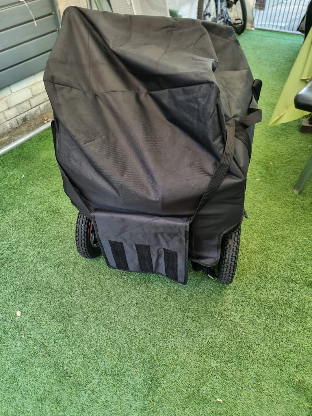 Customer photo review of Cover Bag for Freedom Pro and Elite Electric Wheelchair