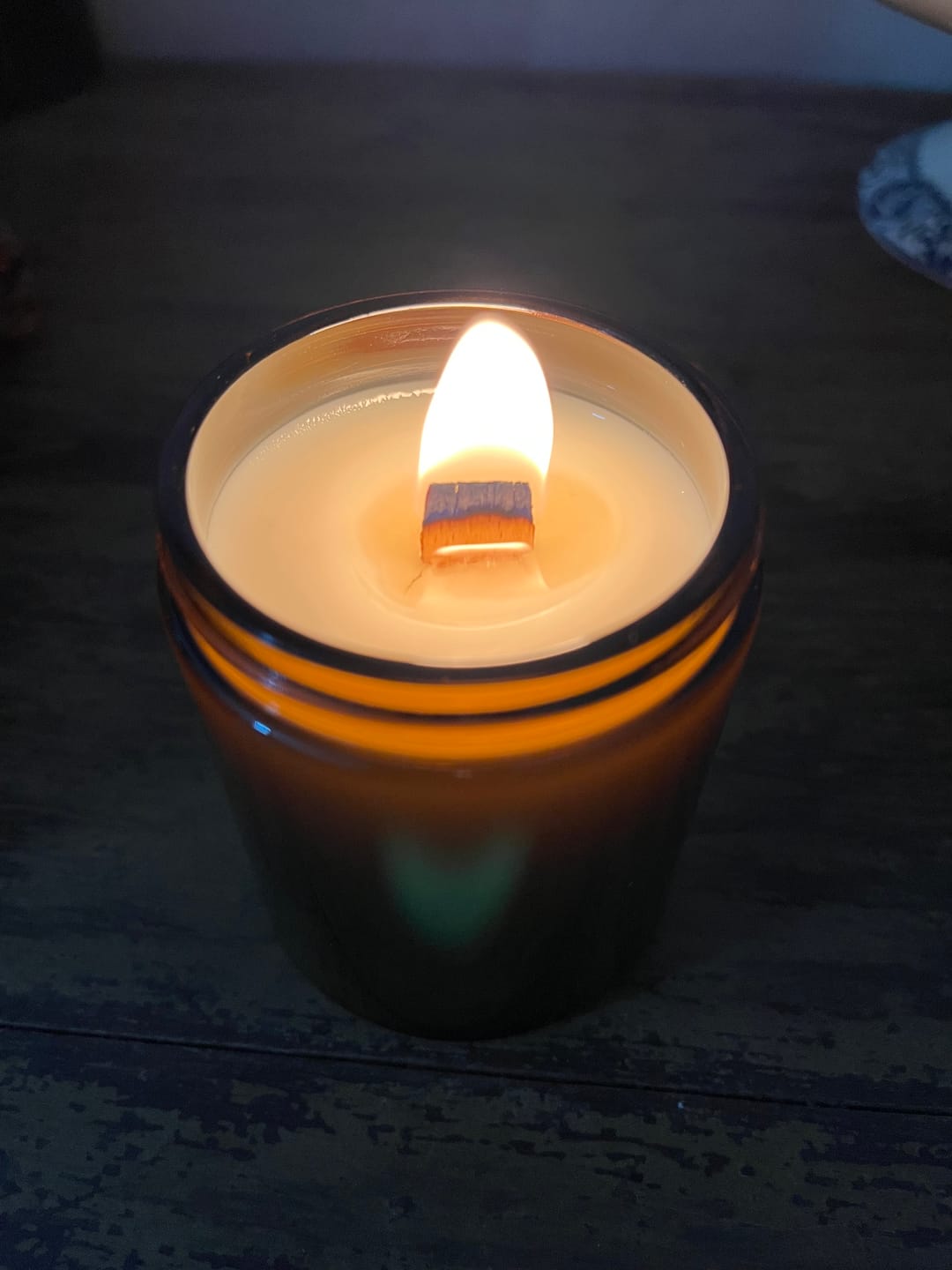 Customer photo review of Tarro ámbar con tapa negra de 180 ml