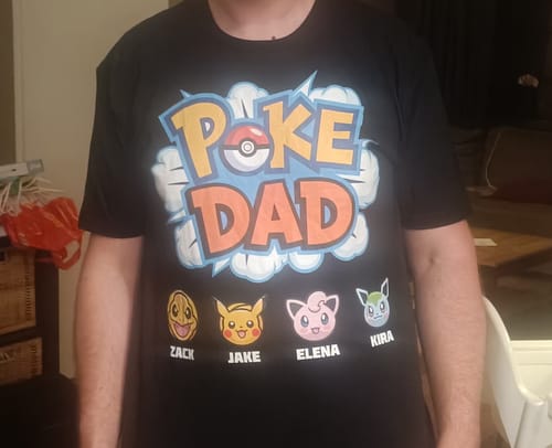 Customer photo review of Poke Dad - custom made