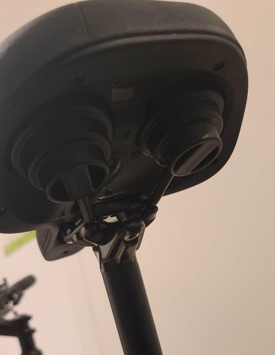 Customer photo review of Fahrradsattel ComfortOne & Sattelbezug CoverPro
