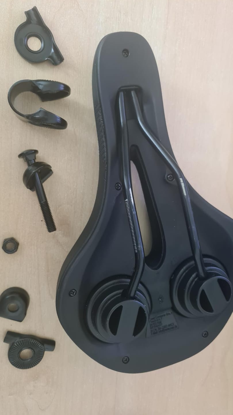 Customer photo review of Fahrradsattel ComfortOne & Sattelbezug CoverPro