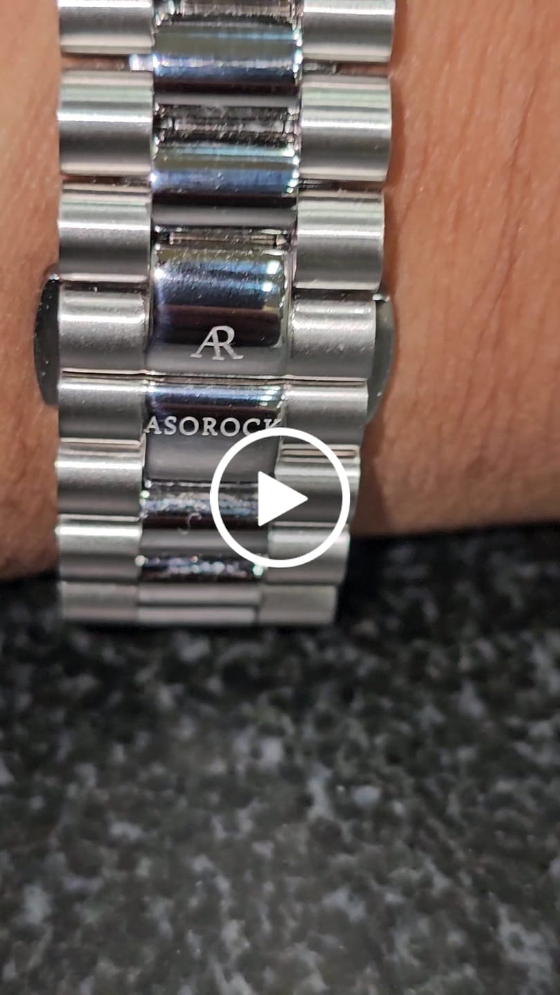 Customer video review of silver/white Villa Automatic Tourbillon