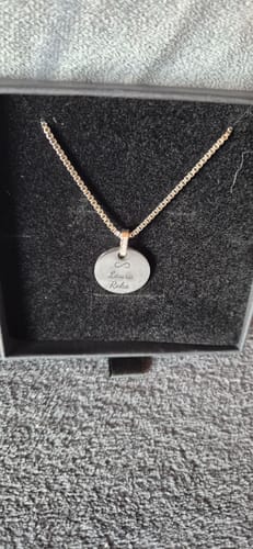 Customer photo review of Necklace: Stellar Names