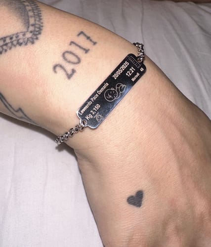 Customer photo review of Bracciale Nascita