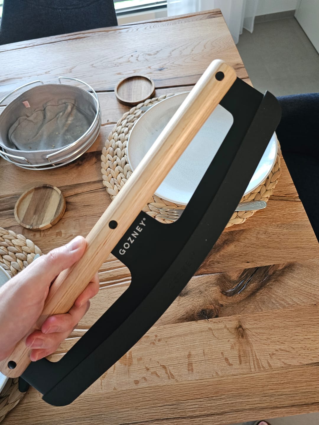Customer photo review of Gozney Pizza Wiegemesser Rocker