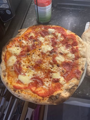 Customer photo review of Sourdough Pizza Bases