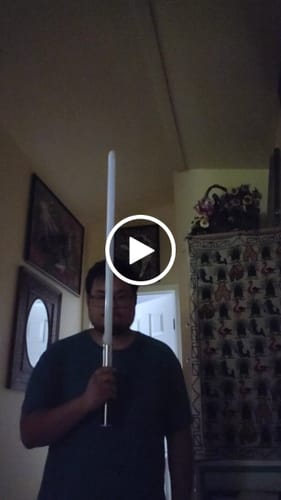 Customer video review of The Graflex Stunt saber
