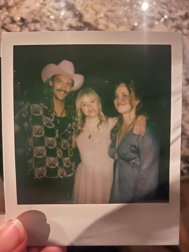 Customer photo review of HERA MAXI DRESS - AEGEAN BLUE