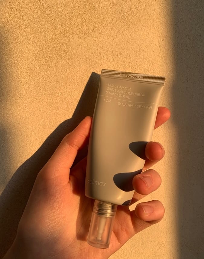 Customer photo review of Aizsargbarjeru nodrošinošs krēms ar keramīdu kompleksu Celimax Dual Barrier Skin Wearable Cream