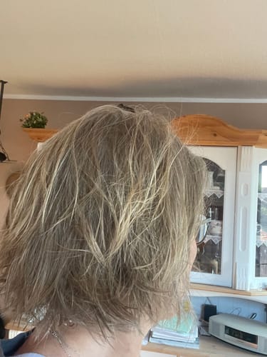 Customer photo review of 15% Ylang Ylang & Patchouli Haarseife (Beruhigend & Tiefenpflegend)