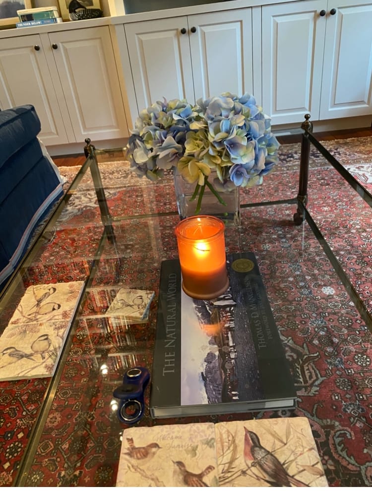 Customer photo review of Balsam & Cedar Candle
