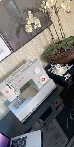 Customer photo review of Singer Heavy Duty 4411 Sewing Machine - New 2025 Model