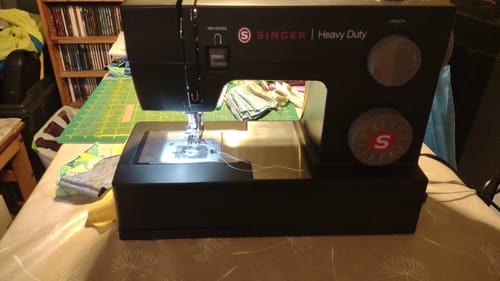Customer photo review of Singer Heavy Duty 4432 Limited Black Edition Sewing Machine - Ex Display