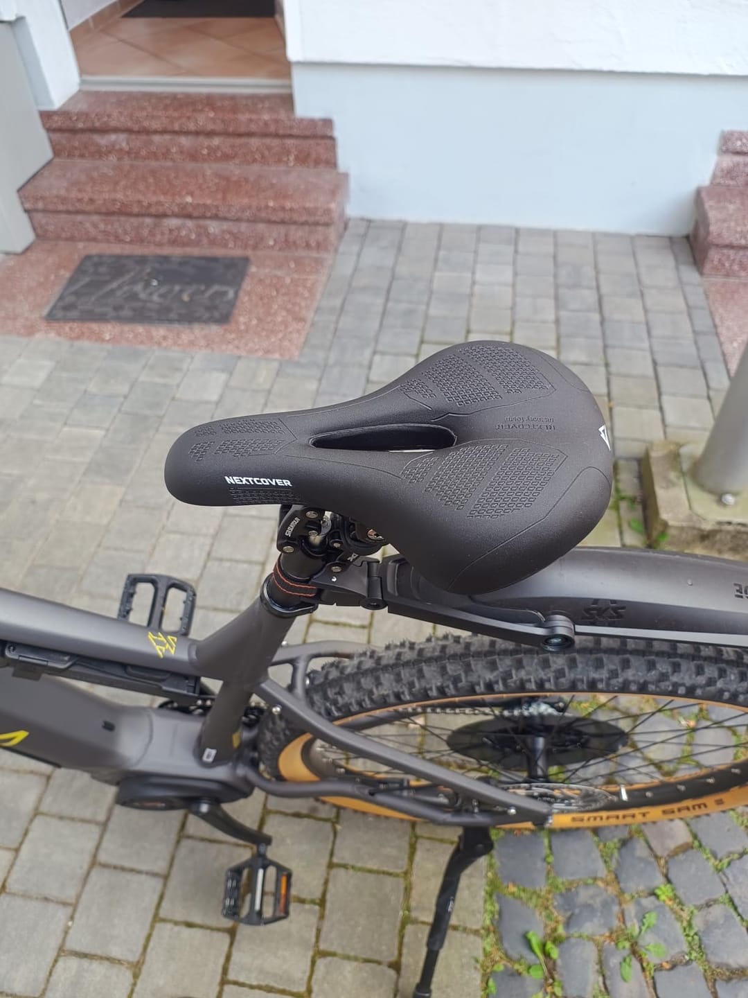 Customer photo review of Fahrradsattel ComfortOne & Sattelbezug CoverPro