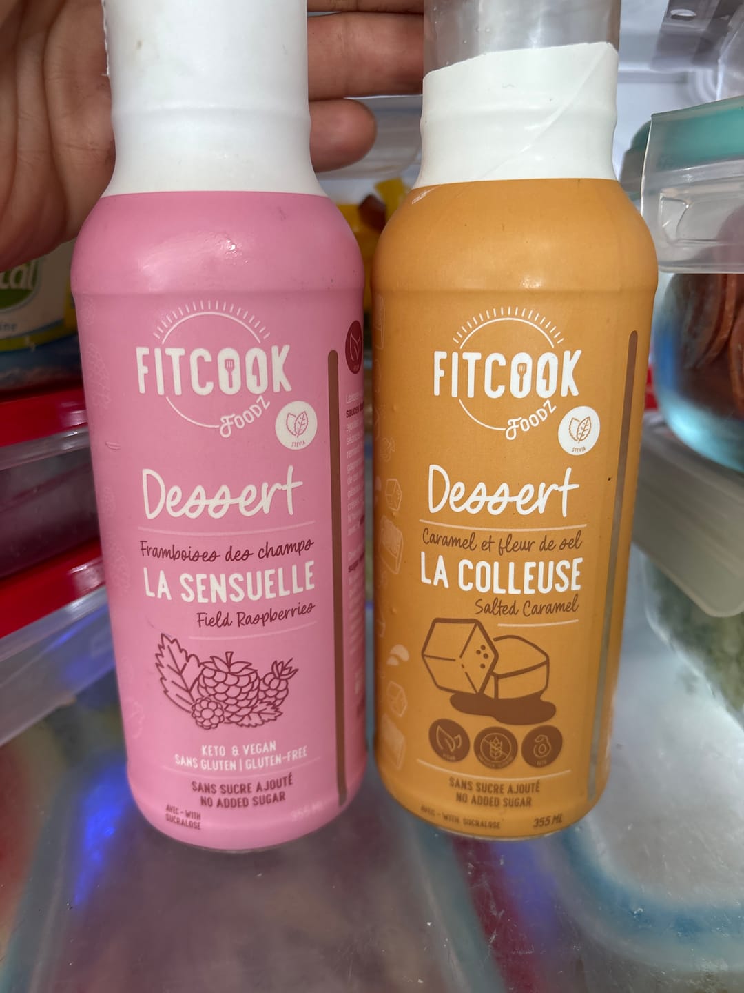 Customer photo review of Fitcook Foodz - Sauces Dessert 355ml