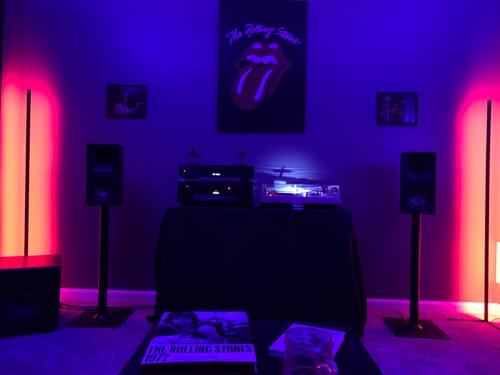 Customer photo review of LITE TOWER - MODERN STYLED LED CORNER LAMP
