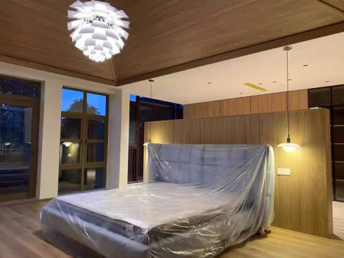 Customer photo review of Nordic Designer Postmodern Simple Chiba Chandeliers Living Room Dining Room Creative Aluminum Pendant Light Home Decoration LED