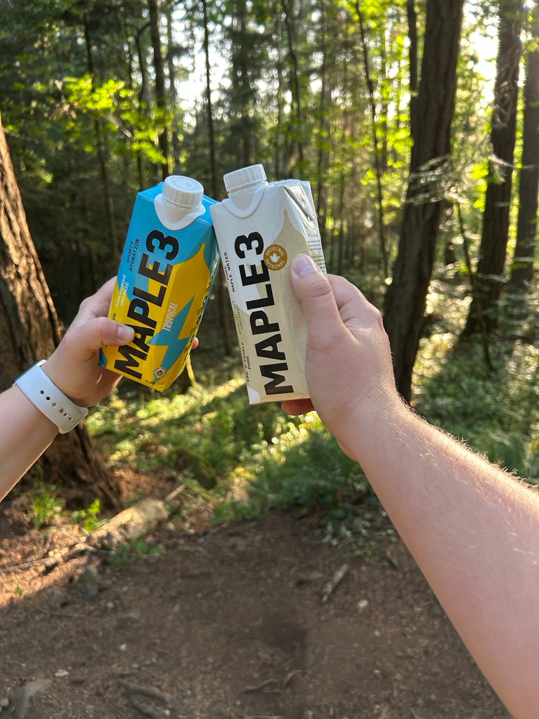Customer photo review of Maple Water Sports Drink