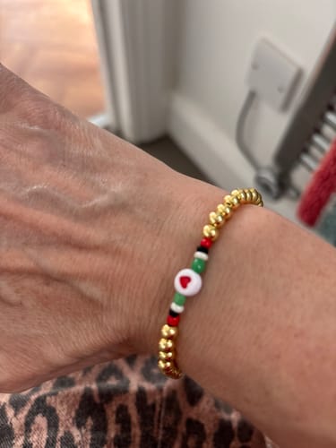 Customer photo review of Palestine Bracelet