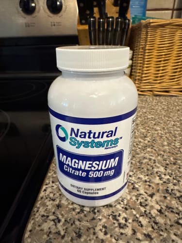 Customer photo review of Complejo de Citrato de Magnesio - 500 mg