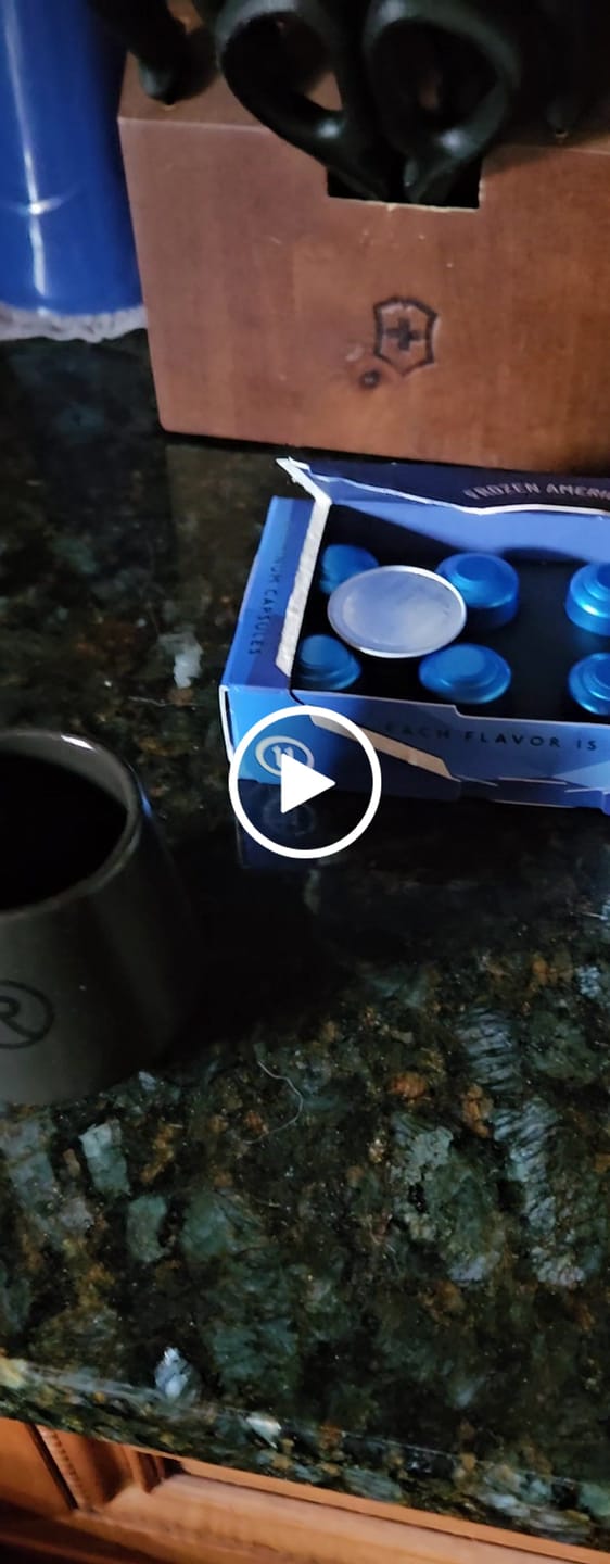 Customer video review of Frozen Americano