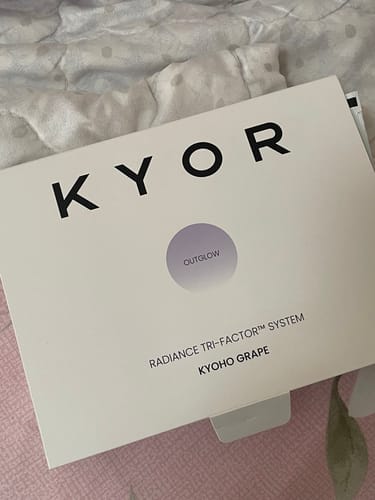 Customer photo review of OUTGLOW - Radiance Tri-Factor™ Jelly