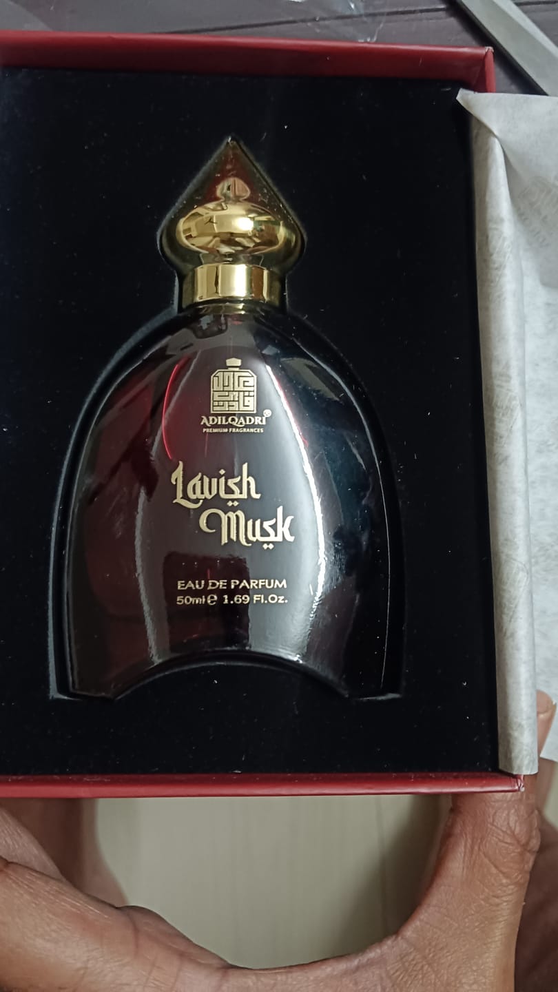 Customer photo review of Lavish Musk Perfume Spray