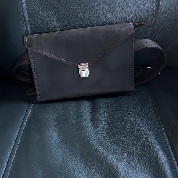 Customer photo review of Belt Wallet
