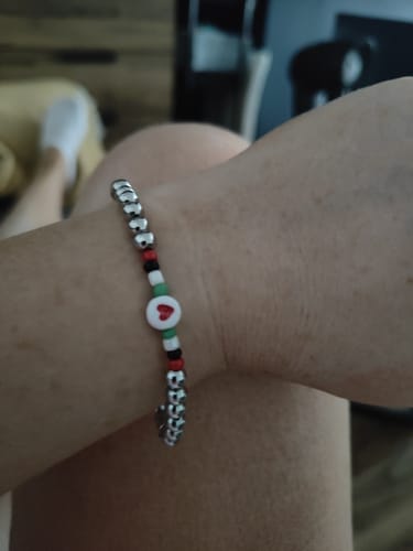 Customer photo review of Palestine Bracelet
